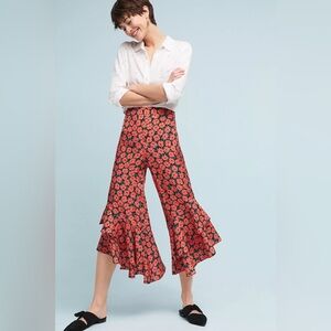 FIRM PRICE NWOT Anthropologie Virginia Wide leg Pants